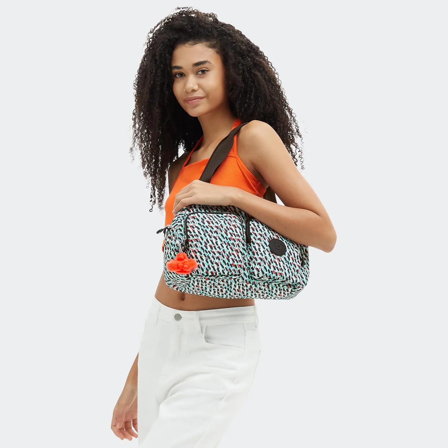 Kipling Cool Defea Printed Shoulder Bag