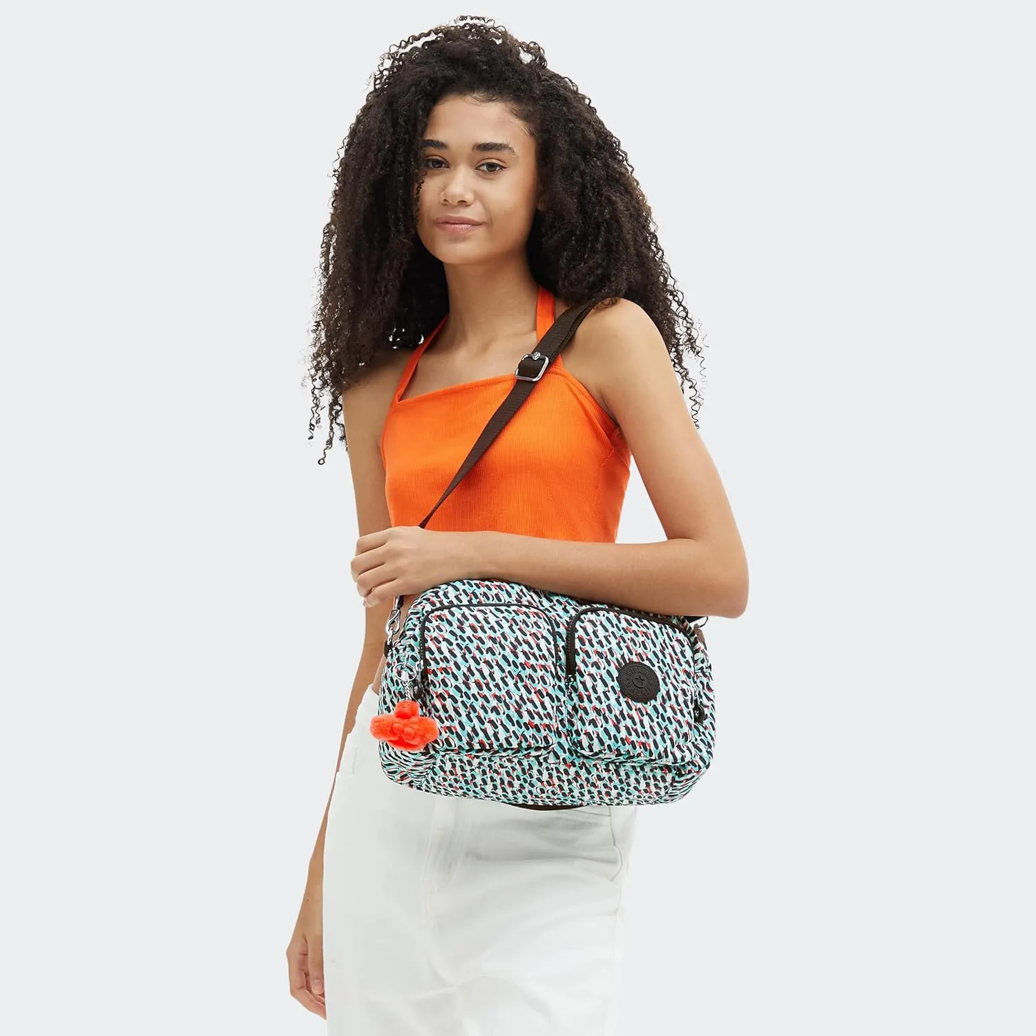 Kipling Cool Defea Printed Shoulder Bag