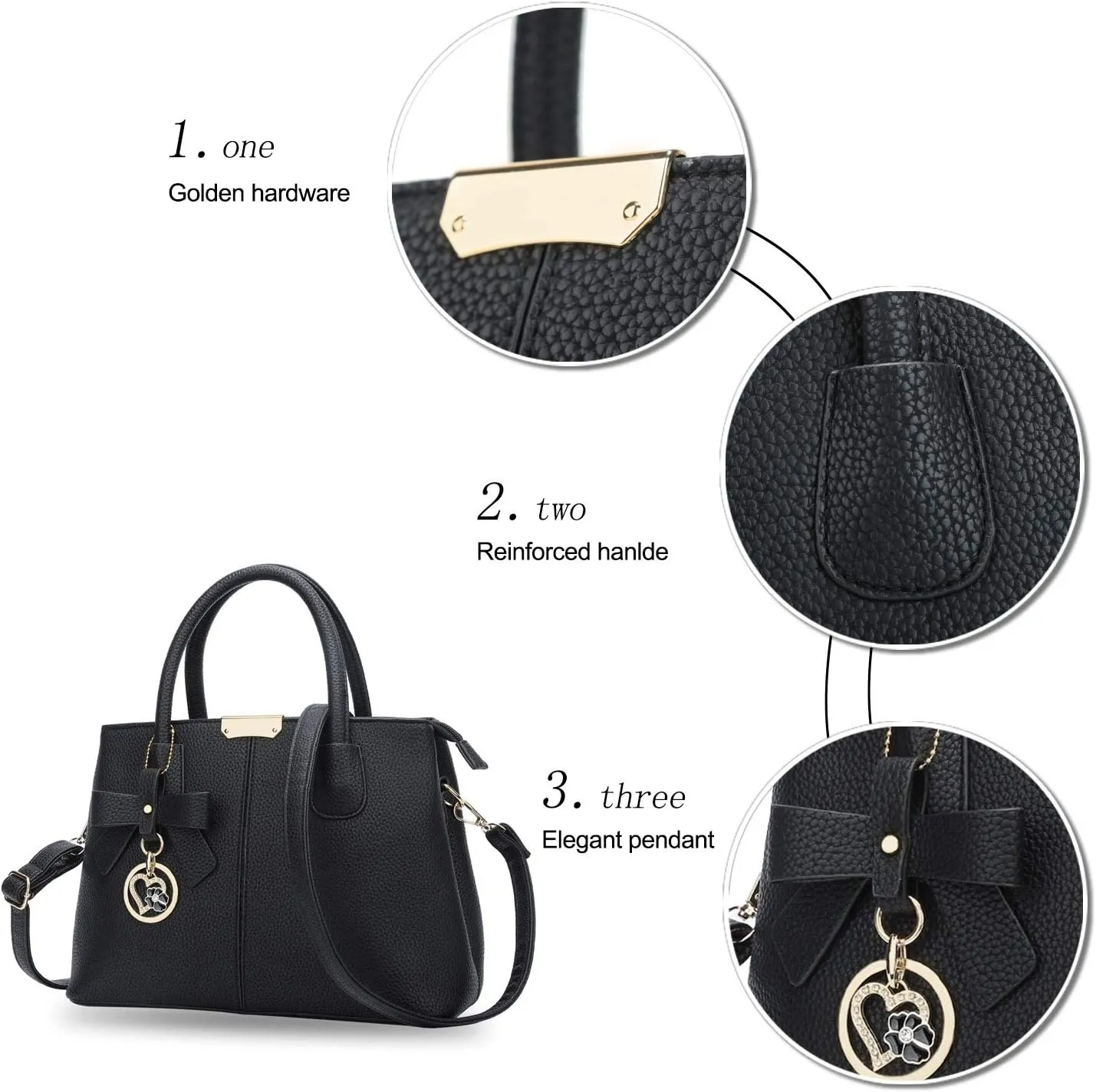 KKXIU Purses and Handbags for Women Top Handle Satchel Shoulder Ladies Crossbody Bags