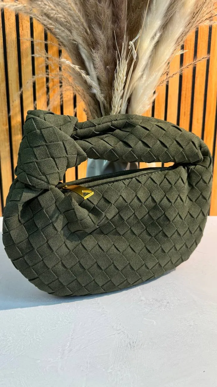 Knot Luxe Bag – Stylish Mini Handbag in PU Leather