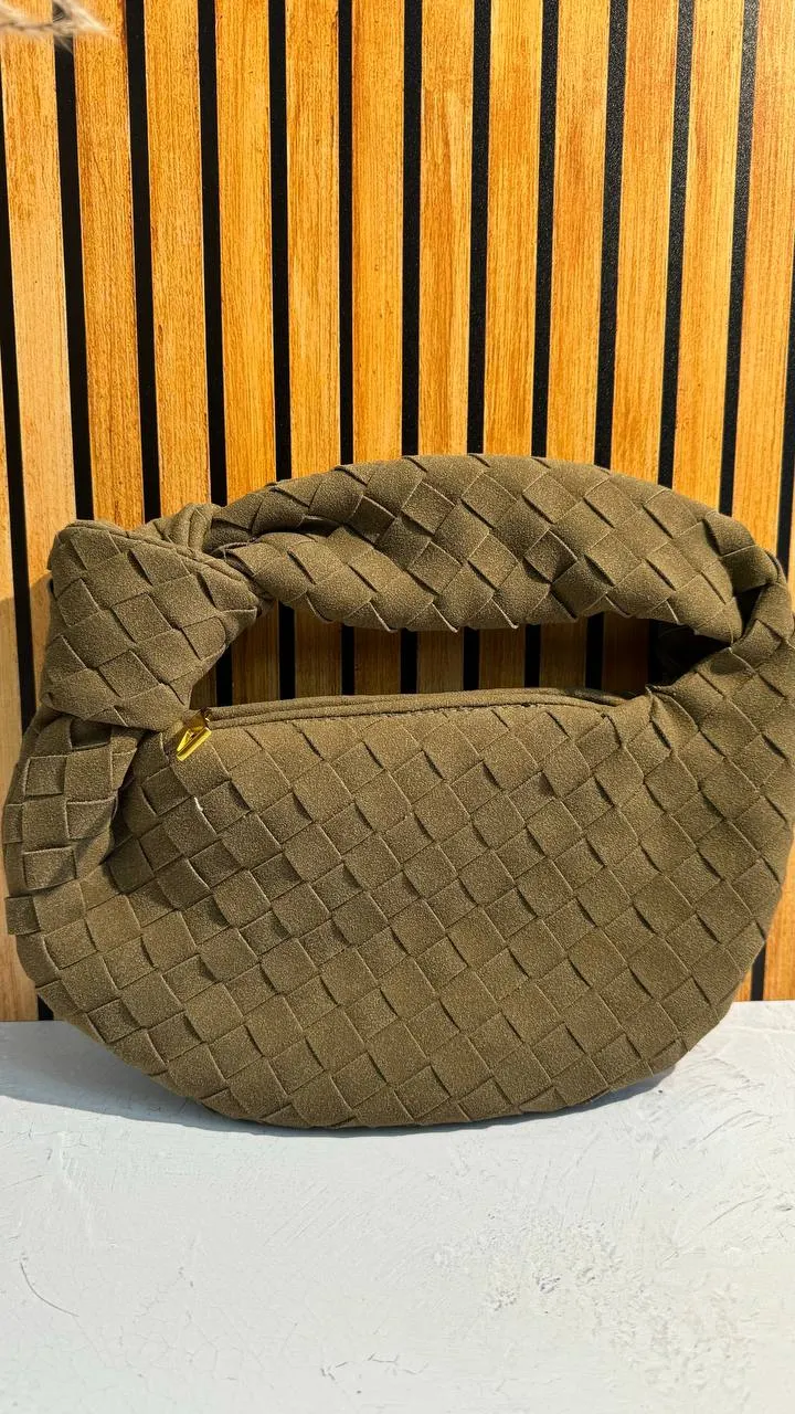 Knot Luxe Bag – Stylish Mini Handbag in PU Leather