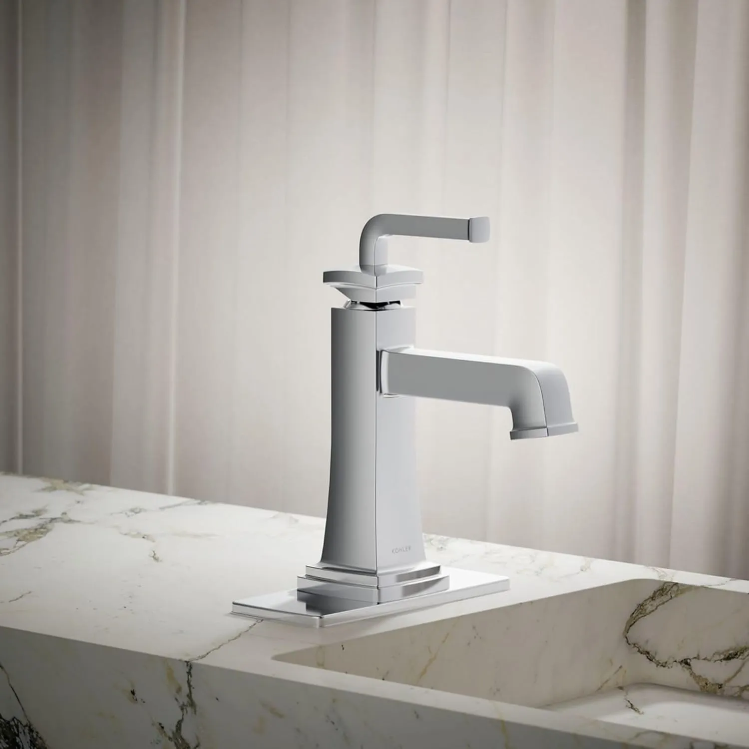 KOHLER Riff Single-Handle Bathroom Sink Faucet