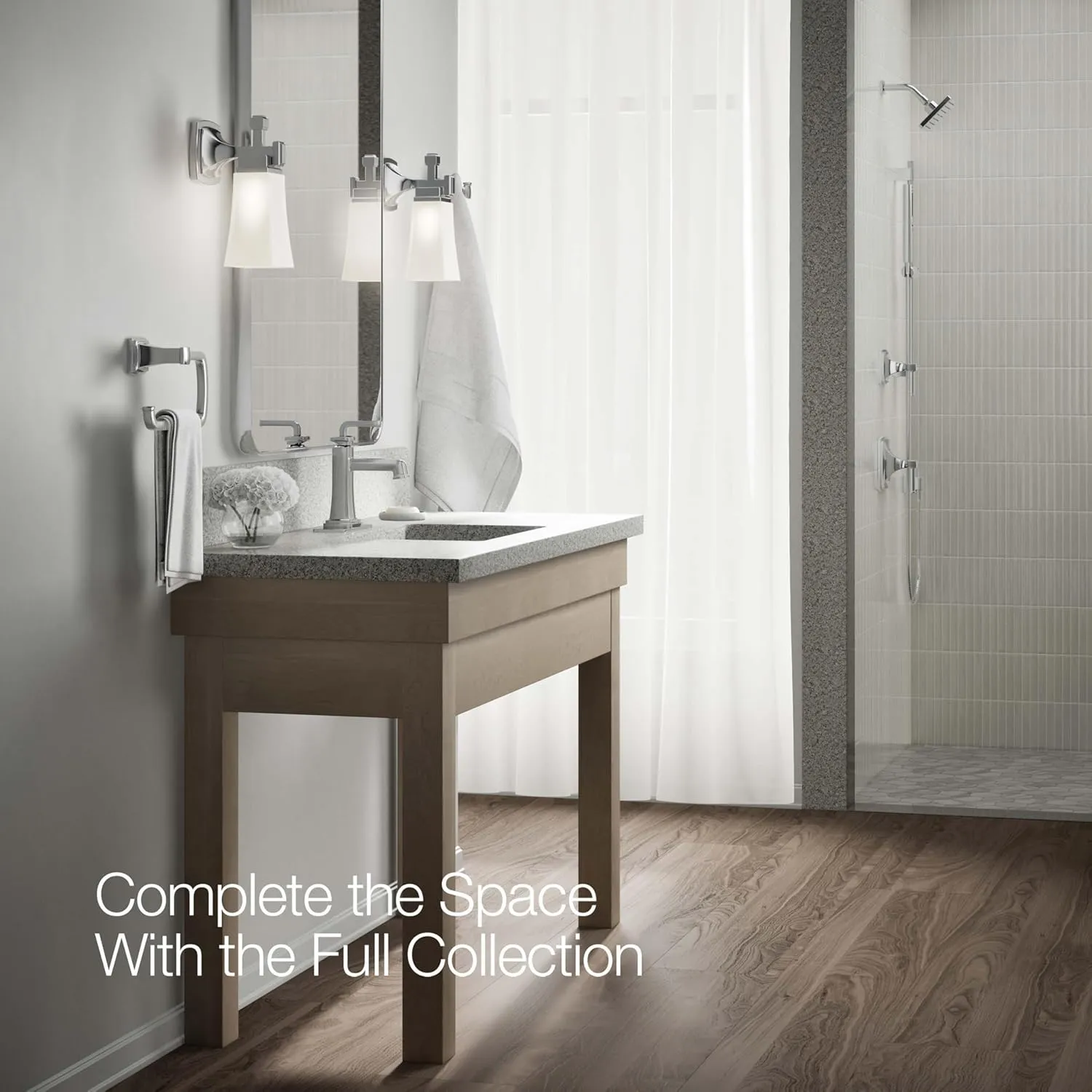 KOHLER Riff Single-Handle Bathroom Sink Faucet