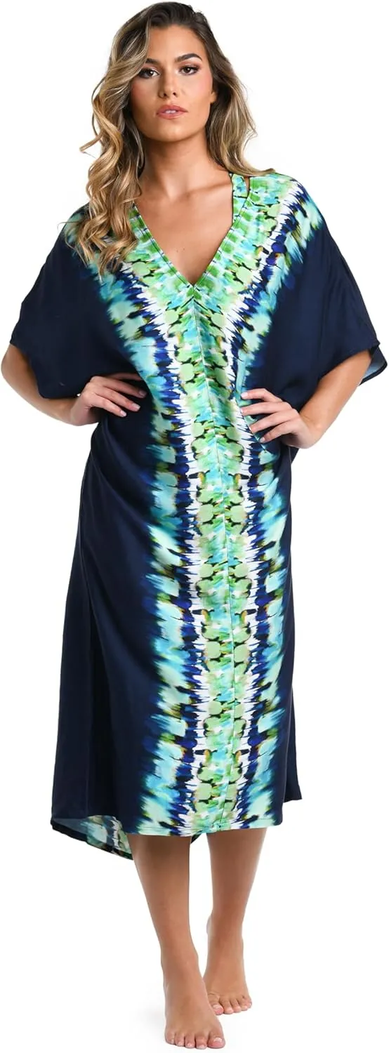 La Blanca Women's Standard Caftan Swimsuit Cover Up
