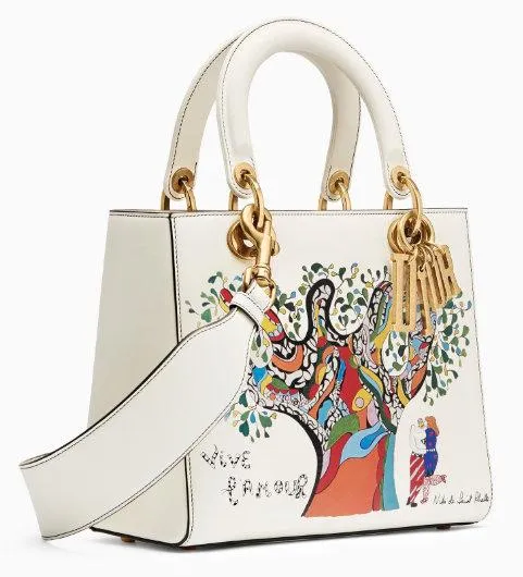Lady Dior Bag with Niki de Saint Phalle Print