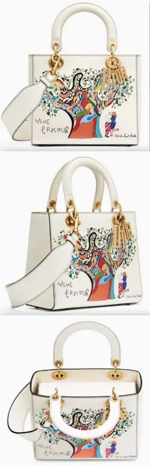 Lady Dior Bag with Niki de Saint Phalle Print