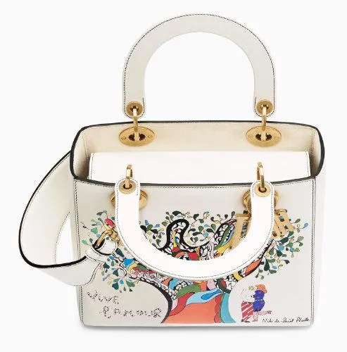 Lady Dior Bag with Niki de Saint Phalle Print