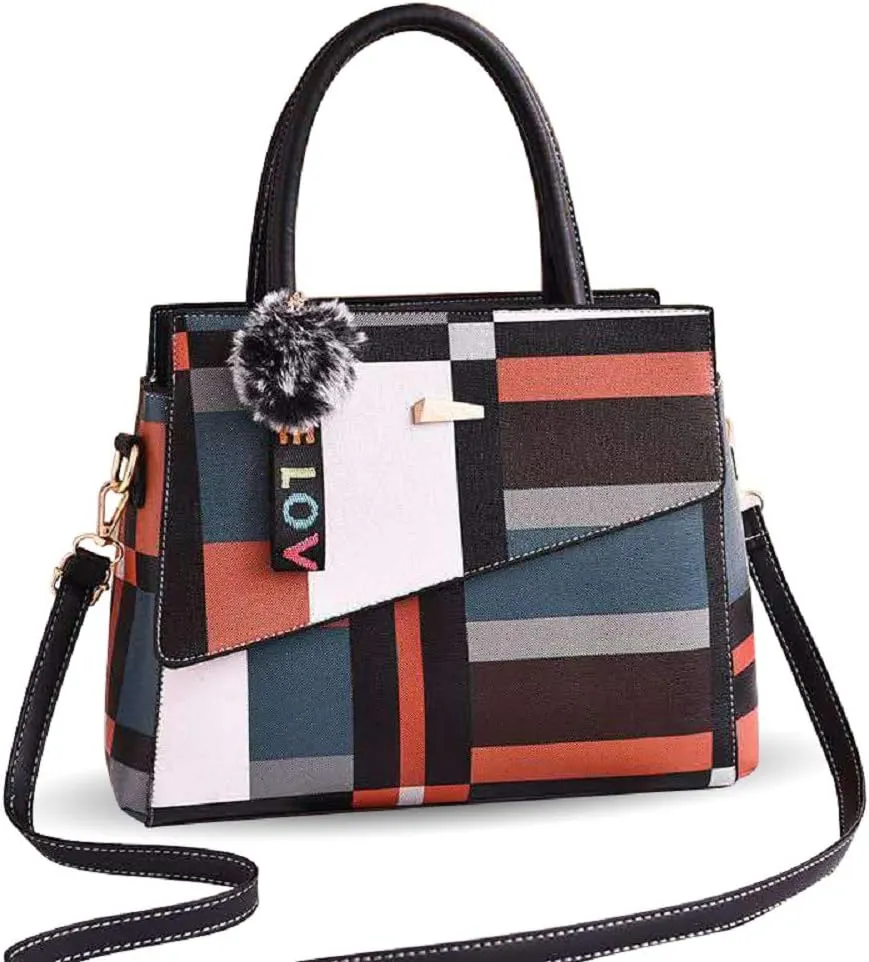 LaGia Ladies PU Leather Tote Handbag