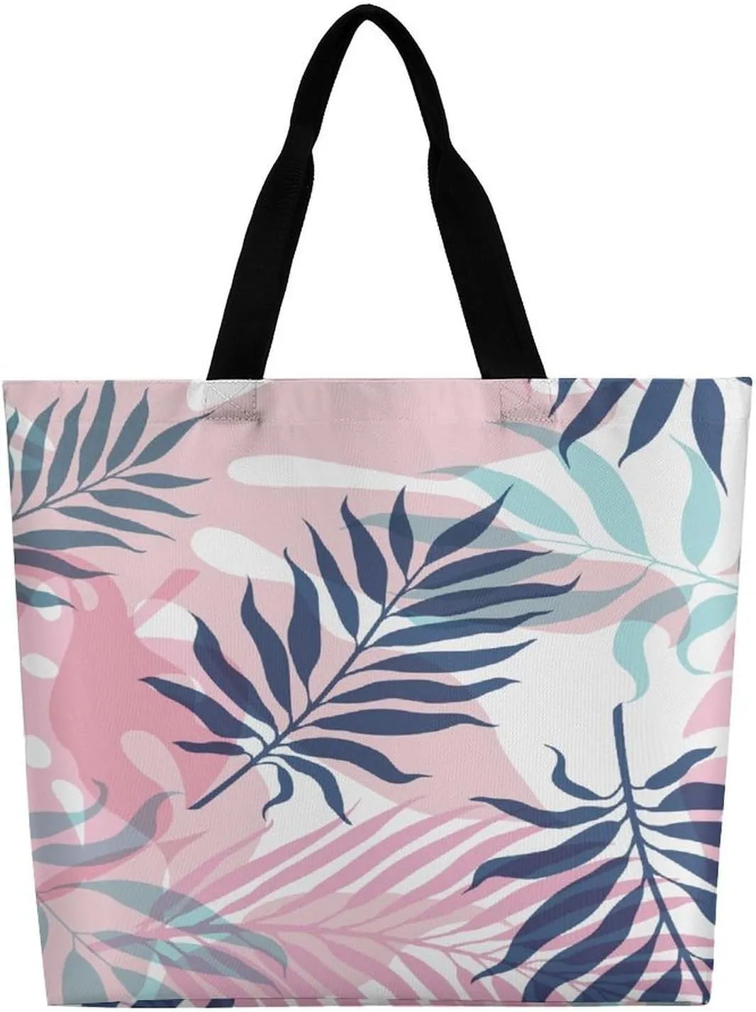 Large Tote Top Handle Bag, Shopping Handbag Big Polyester Shoulder Hand Bags