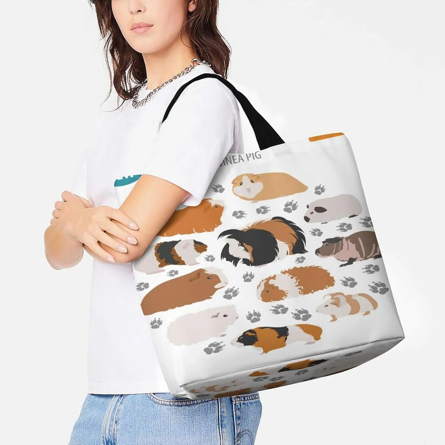 Large Tote Top Handle Bag, Shopping Handbag Big Polyester Shoulder Hand Bags