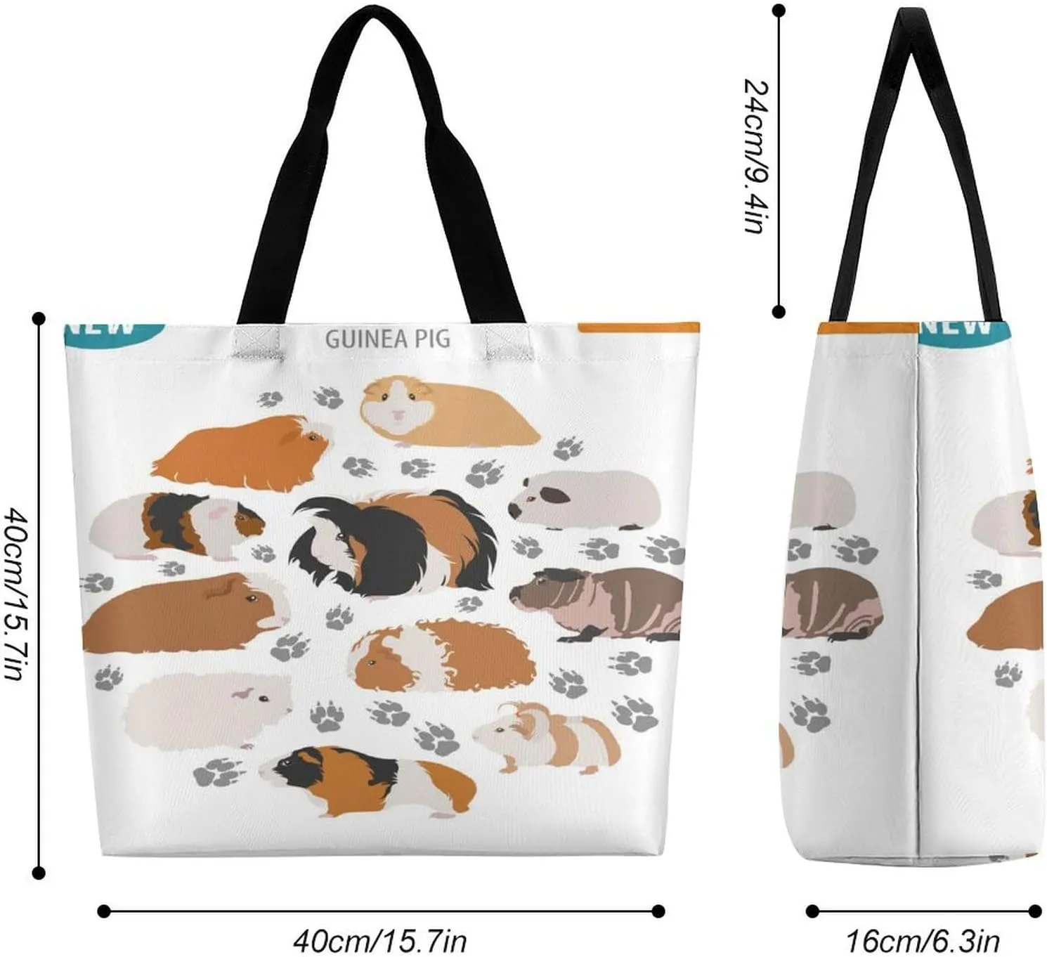 Large Tote Top Handle Bag, Shopping Handbag Big Polyester Shoulder Hand Bags