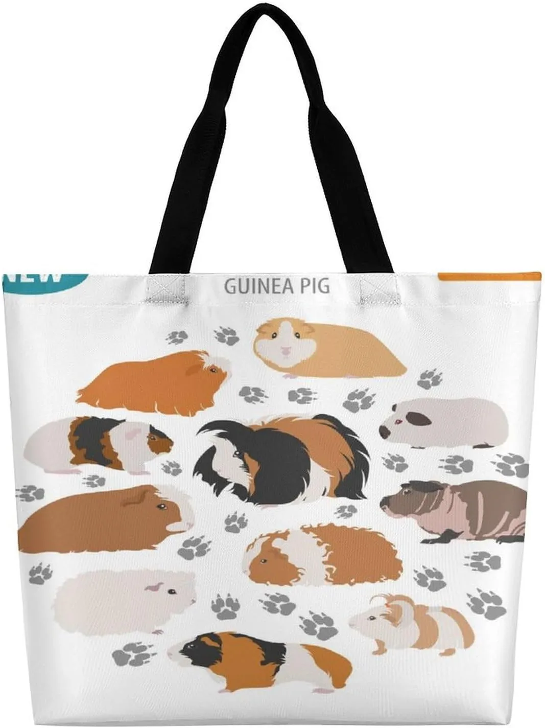 Large Tote Top Handle Bag, Shopping Handbag Big Polyester Shoulder Hand Bags