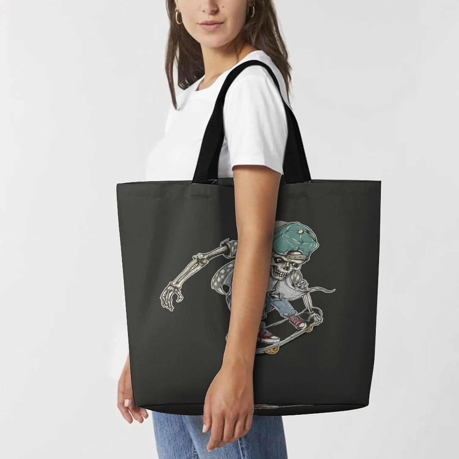 Large Tote Top Handle Bag, Shopping Handbag Big Polyester Shoulder Hand Bags