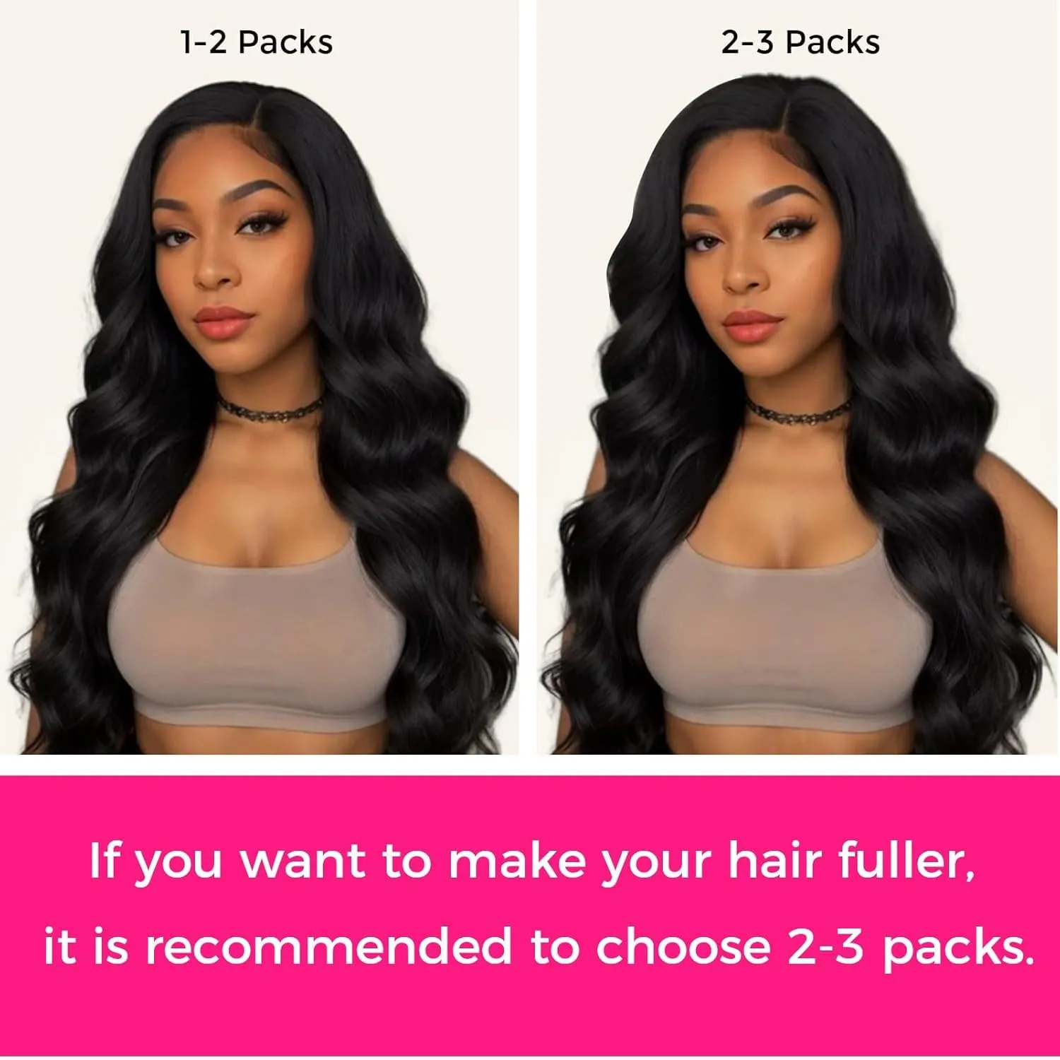 Lashey Seamless Clip in Hair Extensions Human Hair #1 Jet Black Body Wave 7pcs 110g 16 Inch Invisible PU Weft Clip in Hair Extensions for Women