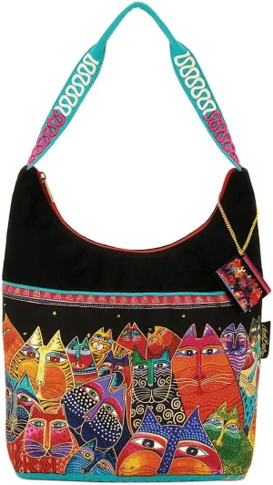 Laurel Burch Fantasticats Medium Scoop Tote Bag