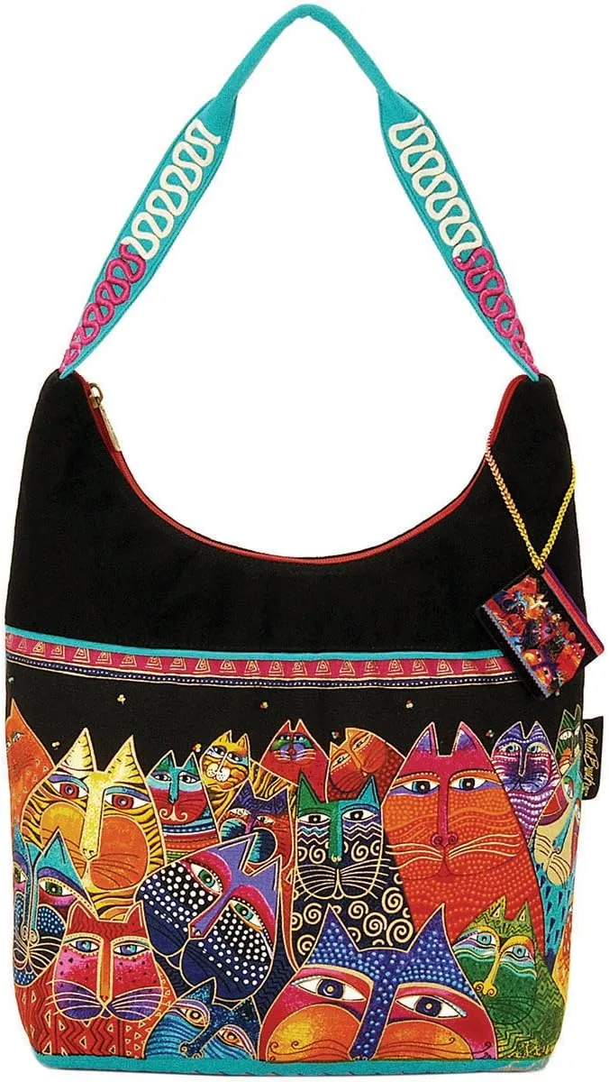 Laurel Burch Fantasticats Medium Scoop Tote Bag