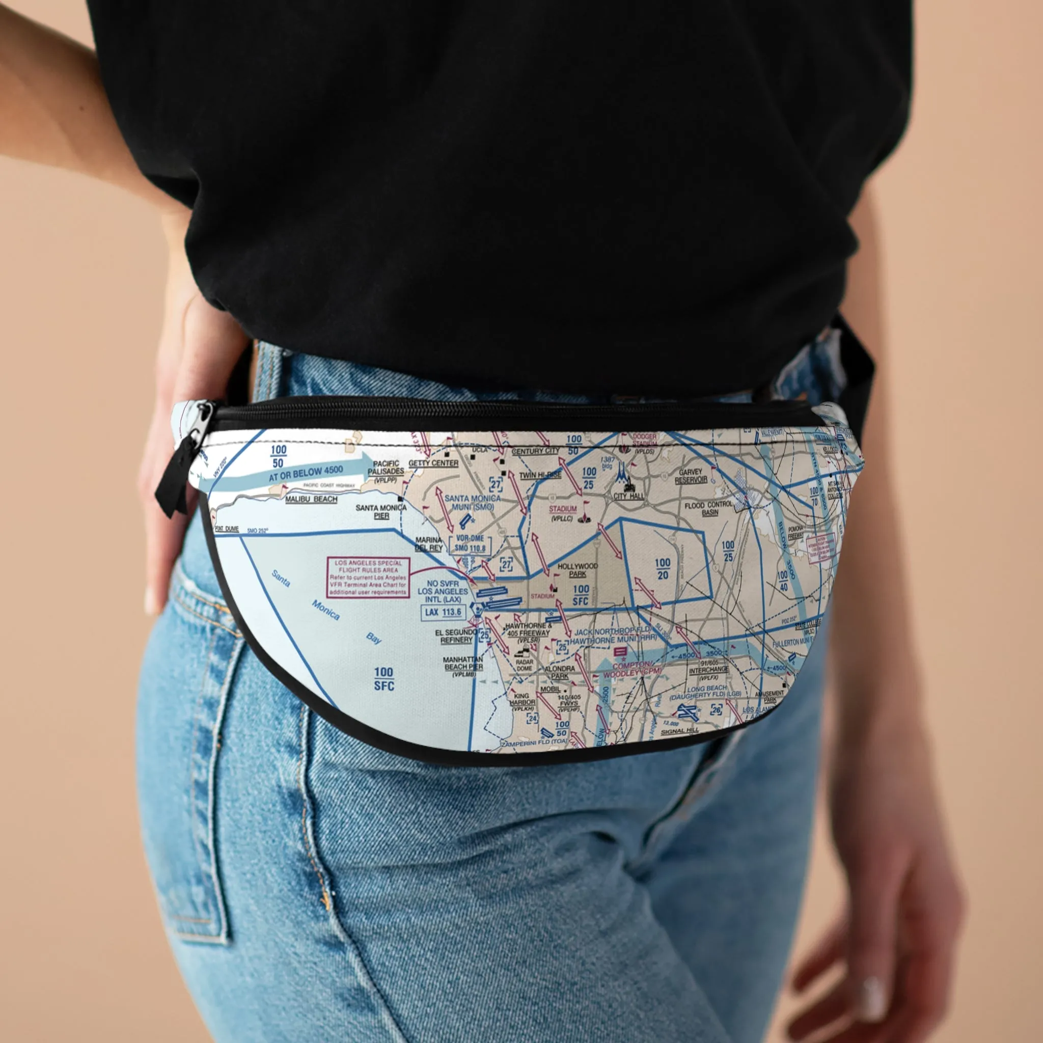 LAX Flyway Chart  Fanny Pack