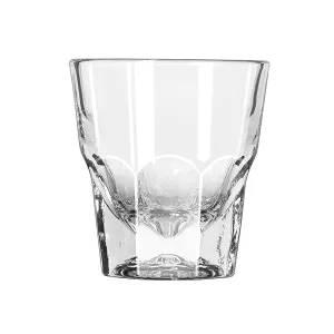 Libbey 15248 Gibraltar Rocks (Duratuff), 4.5 oz., 4.5 Length, 3 Width, 4.5 Height, S, Clear (Pack of 36)