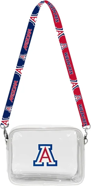 Littlearth Louisville Cardinals NCAA Clear Fanny Fan Purse