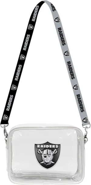 Littlearth NFL Clear Fanny Fan Purse