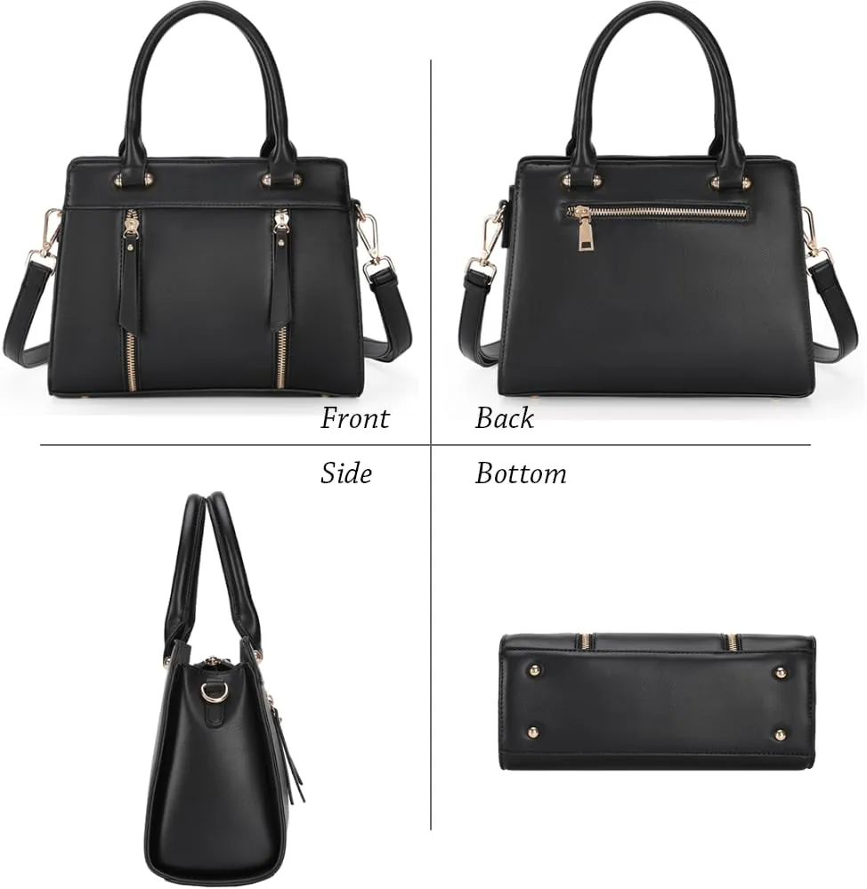 LJOSEIND Small Satchel Purses for Women - Fashionable Handbags, Top Handle Crossbody Bags with Adjustable Strap
