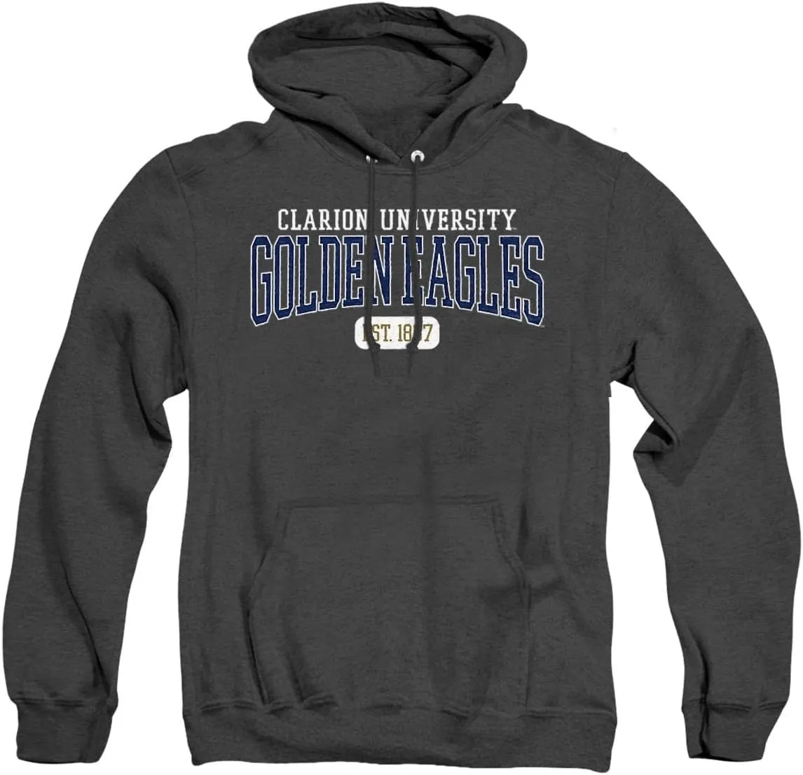 LOGOVISION Clarion University Official Est. Date Unisex Adult Pull-Over Hoodie