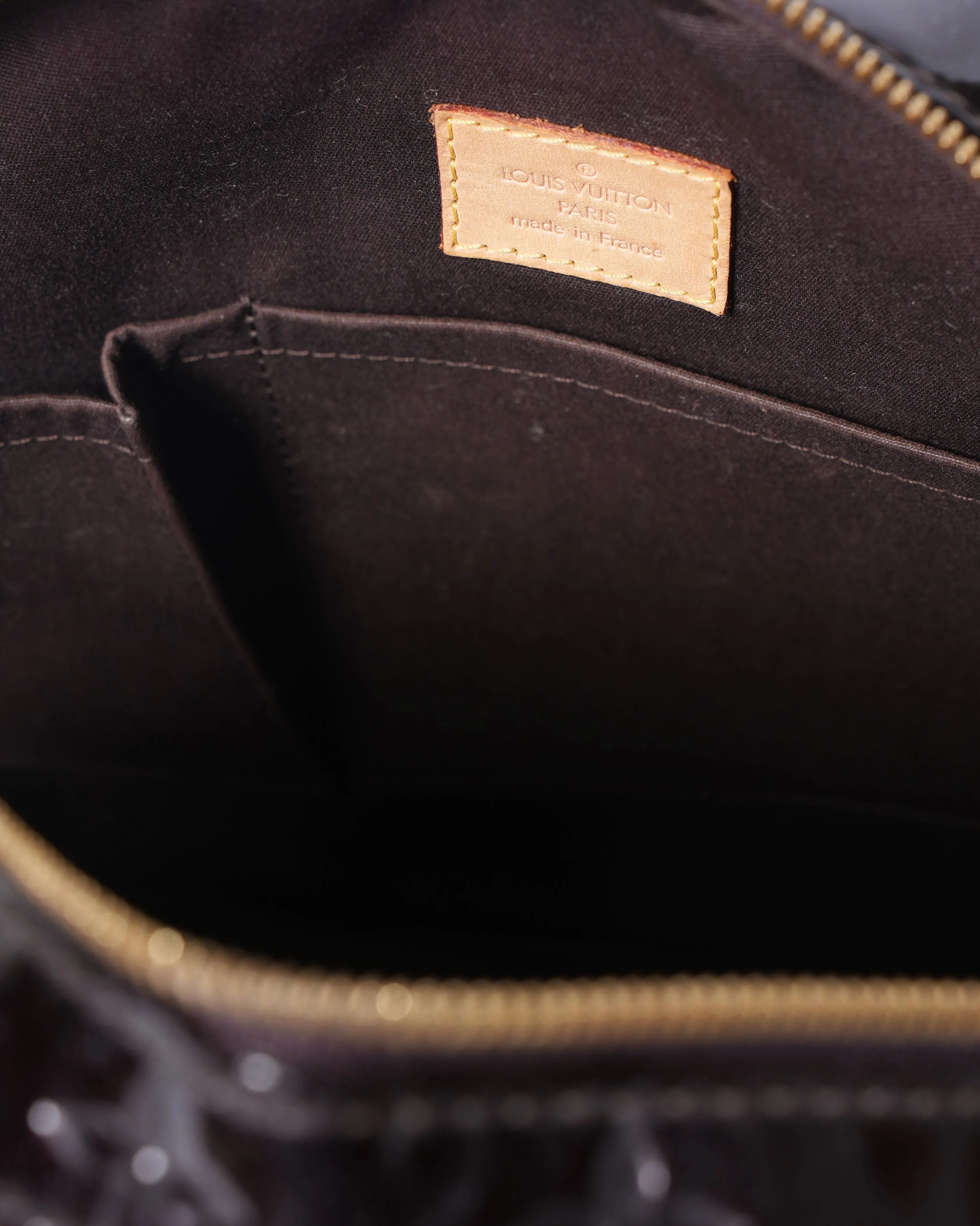 Louis Vuitton Amarante Monogram Vernis Top Handle Bag