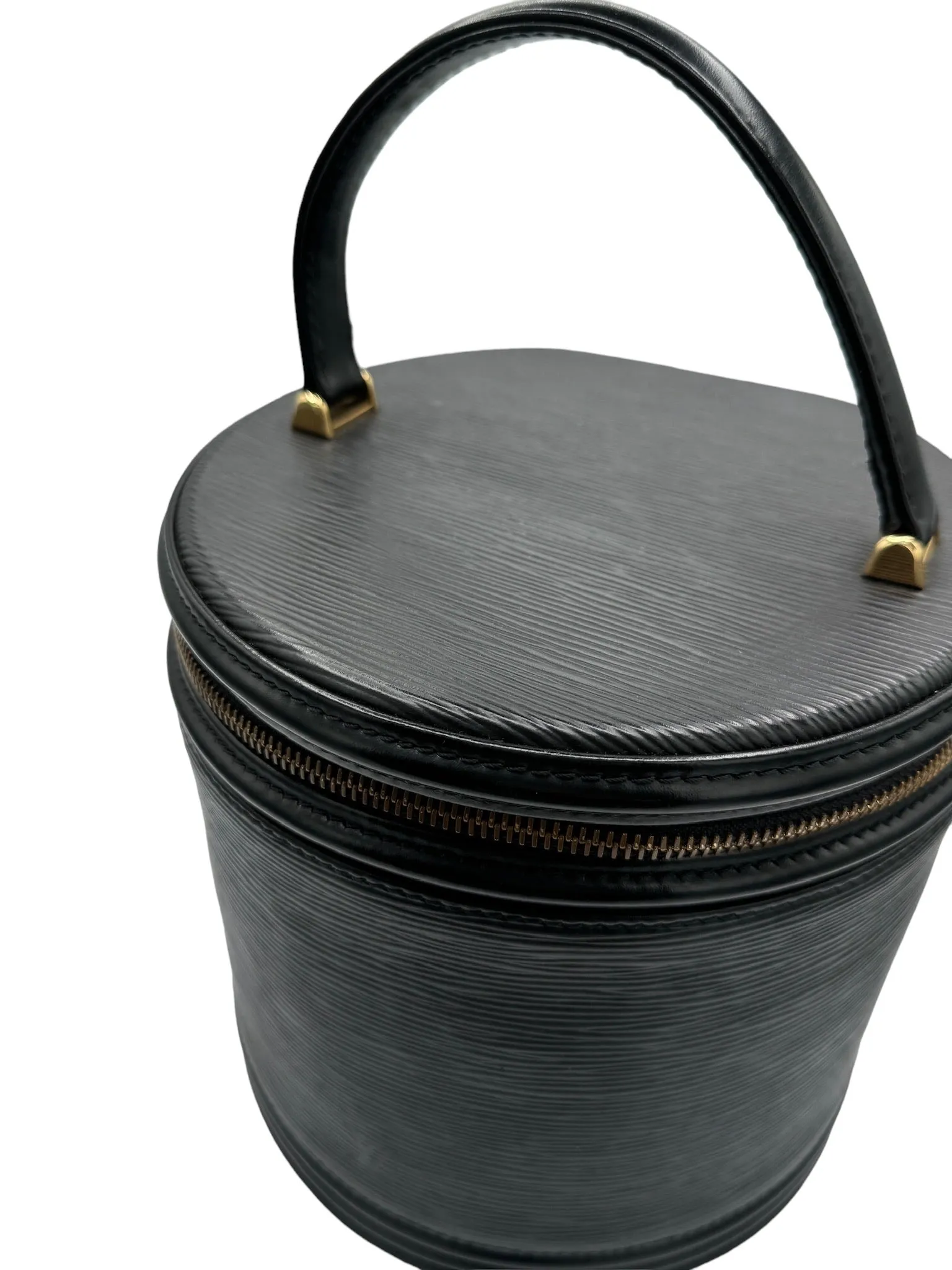 LOUIS VUITTON - Cannes Epi Vanity Bag with Engraved Logo