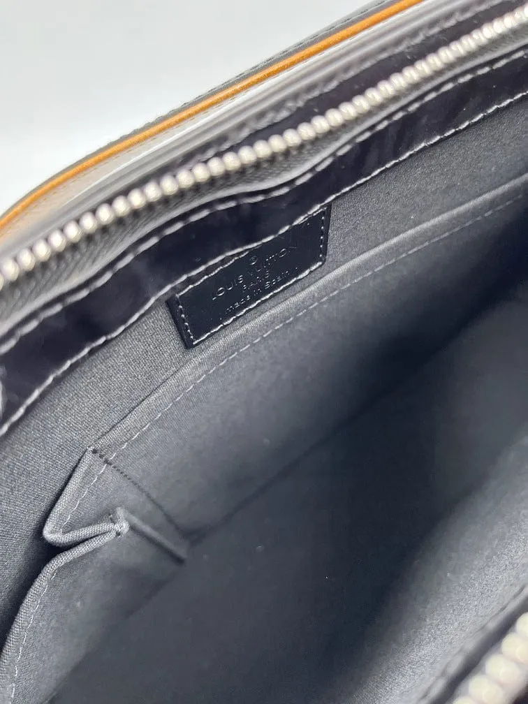 Louis Vuitton Mat Allston Handbag Monogram Vernis