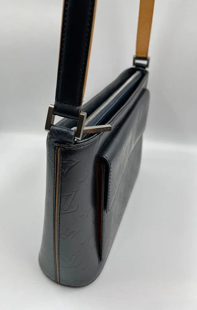 Louis Vuitton Mat Allston Handbag Monogram Vernis