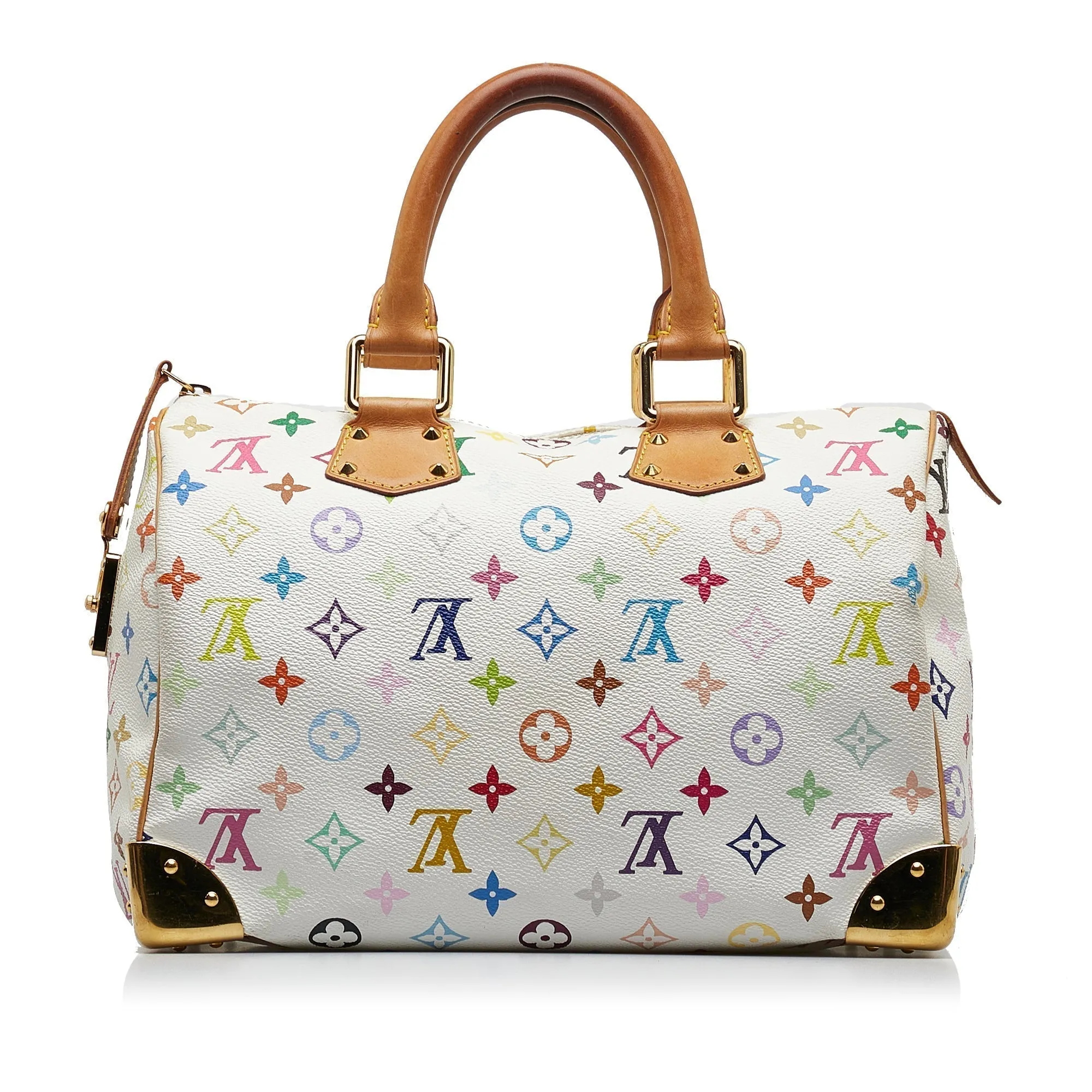 LOUIS VUITTON Monogram Multicolore Speedy 30 Boston Bag