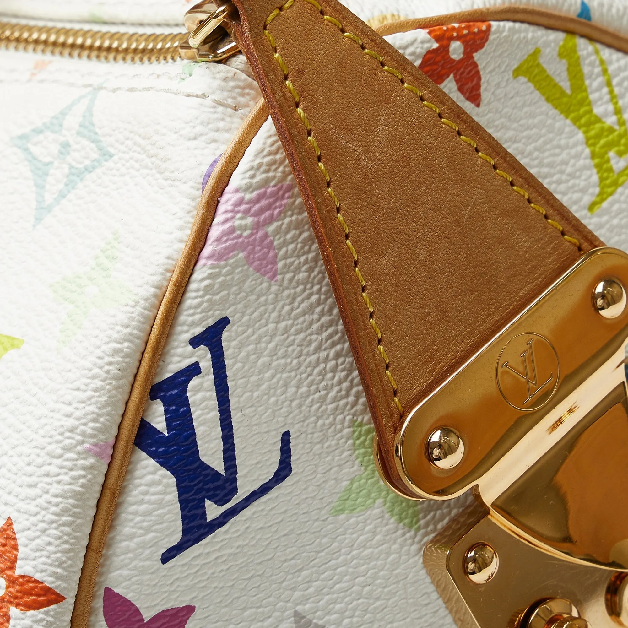 LOUIS VUITTON Monogram Multicolore Speedy 30 Boston Bag