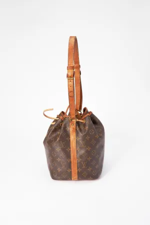 Louis Vuitton Petit Noé Bag in Monogram Canvas