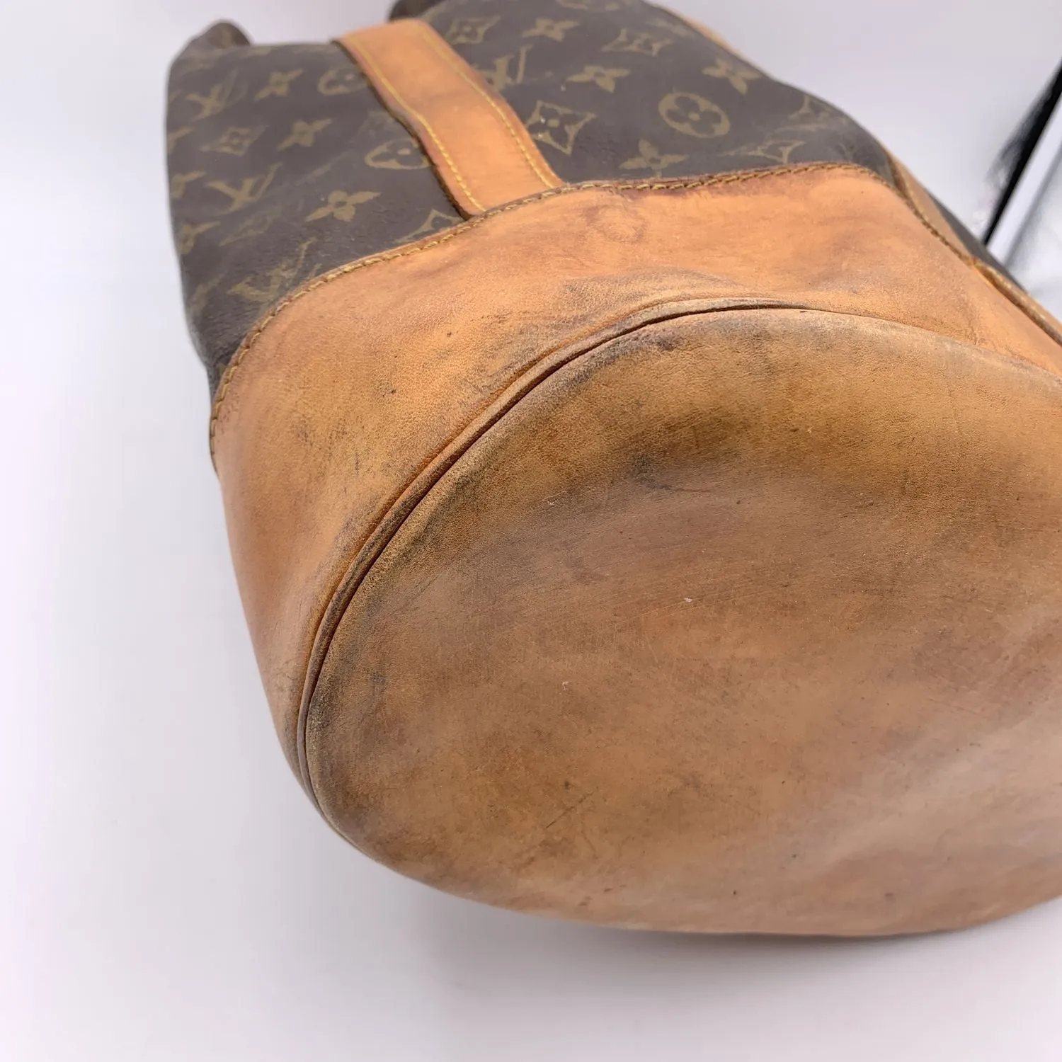 LOUIS VUITTON Vintage Monogram Canvas Sac Randonnee Shoulder Bag