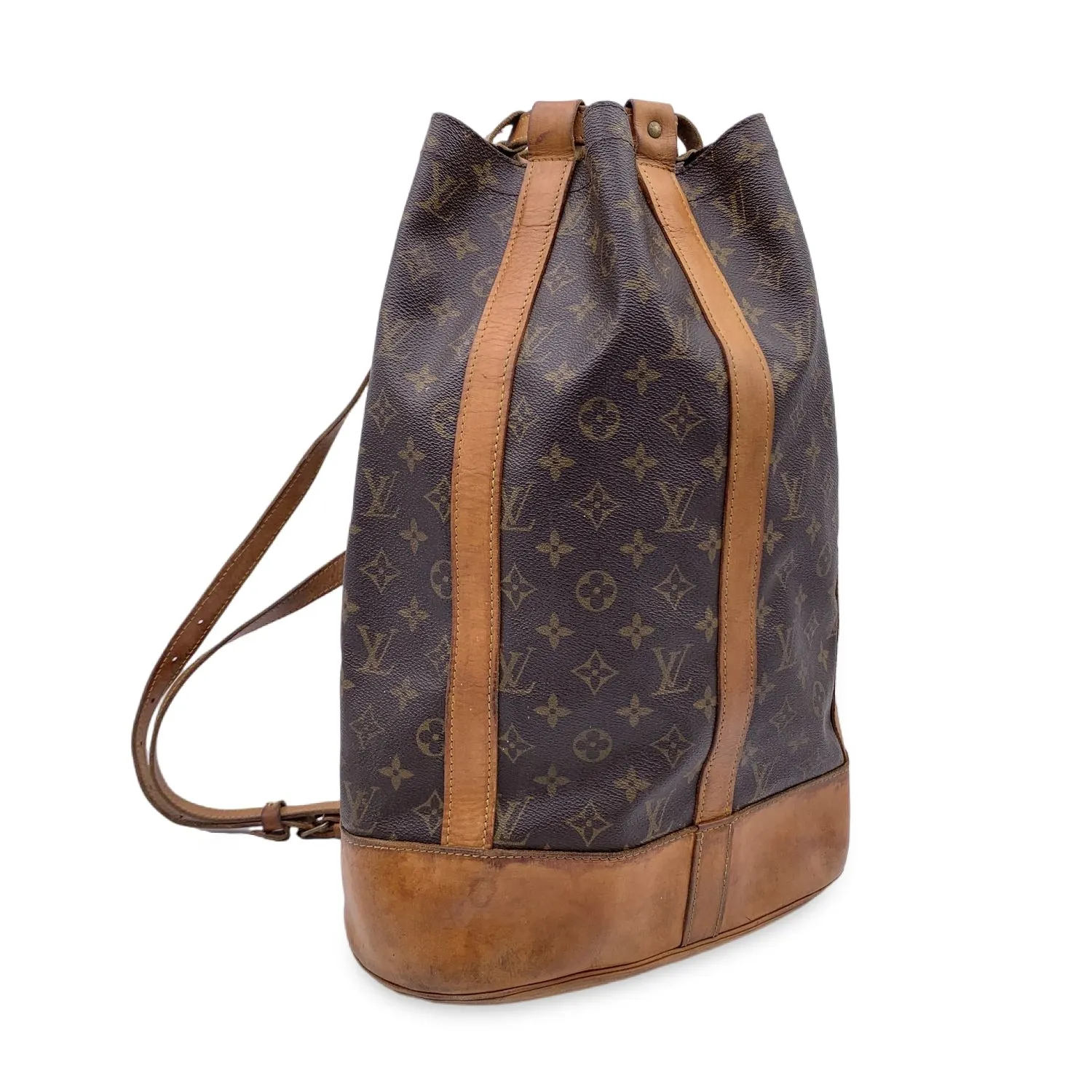 LOUIS VUITTON Vintage Monogram Canvas Sac Randonnee Shoulder Bag