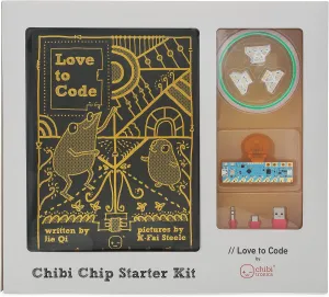 Love to Code Creative Coding Kit - Full Stem/Steam kit - for Educators in The Classroom - Paper Circuits - Peel and Stick Circuits - Computer Programming
