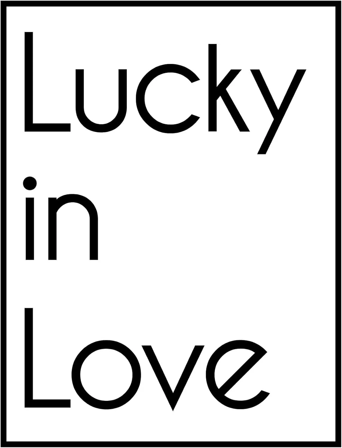 Lucky In Love Lucky Logo Stretch Visor