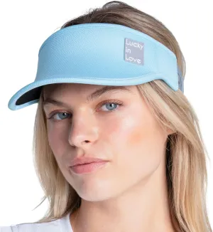 Lucky In Love Lucky Logo Stretch Visor