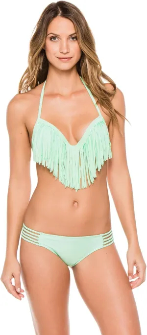 Luli Fama Women's Cosita Buena Cutting-Edge Push-Up Bikini Top