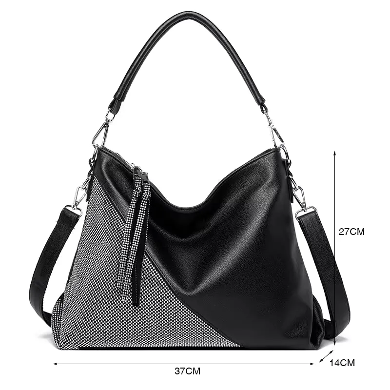 Luxury Designer Handbag Diamonds Women Fashion Shoulder leather Bags