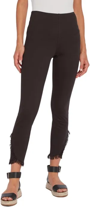 Lyssé Women's Fringe Tulip Hem Denim