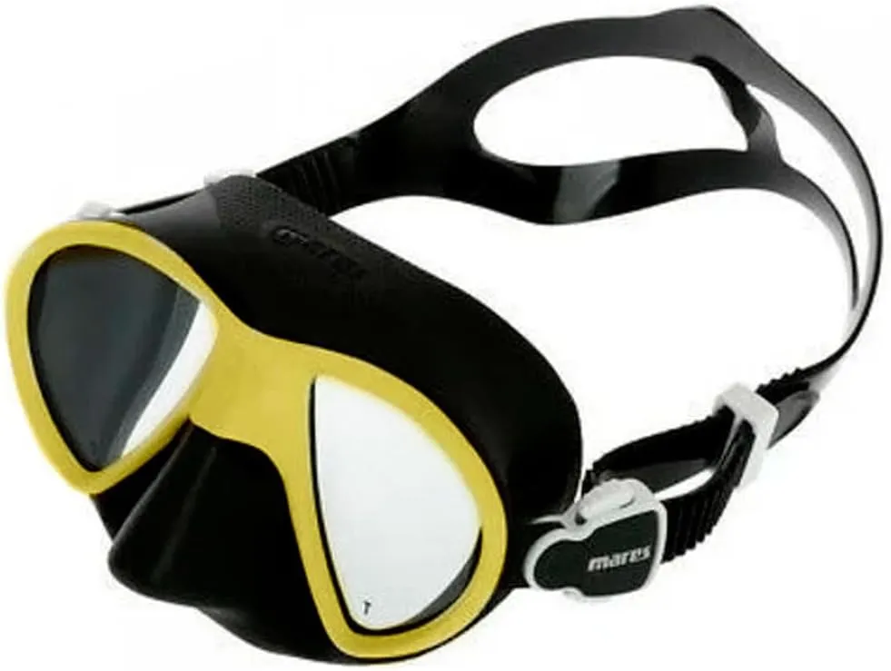 Mares Unisex Adult X-Free Anti-Glare Double Lens Low Volume Scuba Diving Mask
