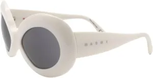 Marni LAKE OF FIRE OFF-WHITE 71D WHITE 58/21/145 UNISEX Sunglasses