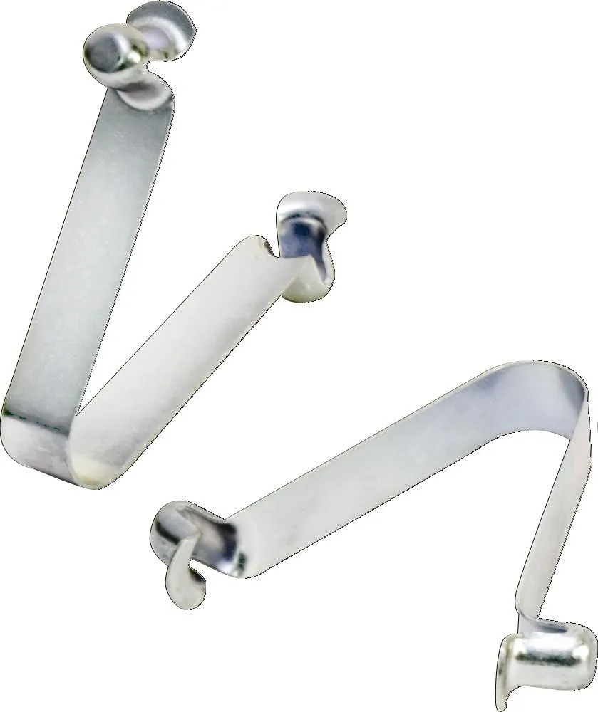 Marshalltown 12197 Concrete Handle Adapter Clips Double Button Snap Clip 12 Pc