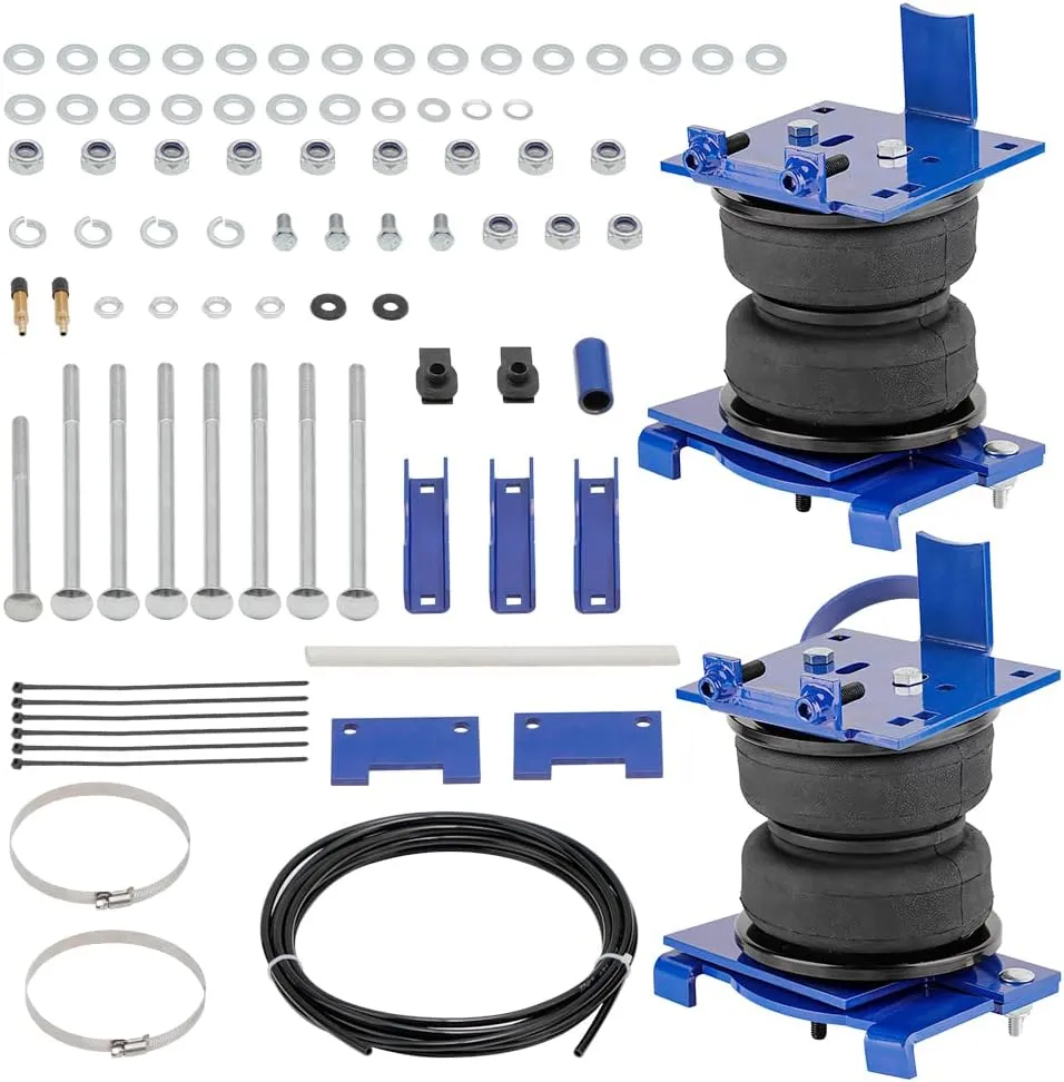 maXpeedingrods Rear Air Suspension Bags Kit 5000 lbs for Ford F-150 2004-2014 4WD Air Helper Spring Kitv w/Internal Jounce Bumper