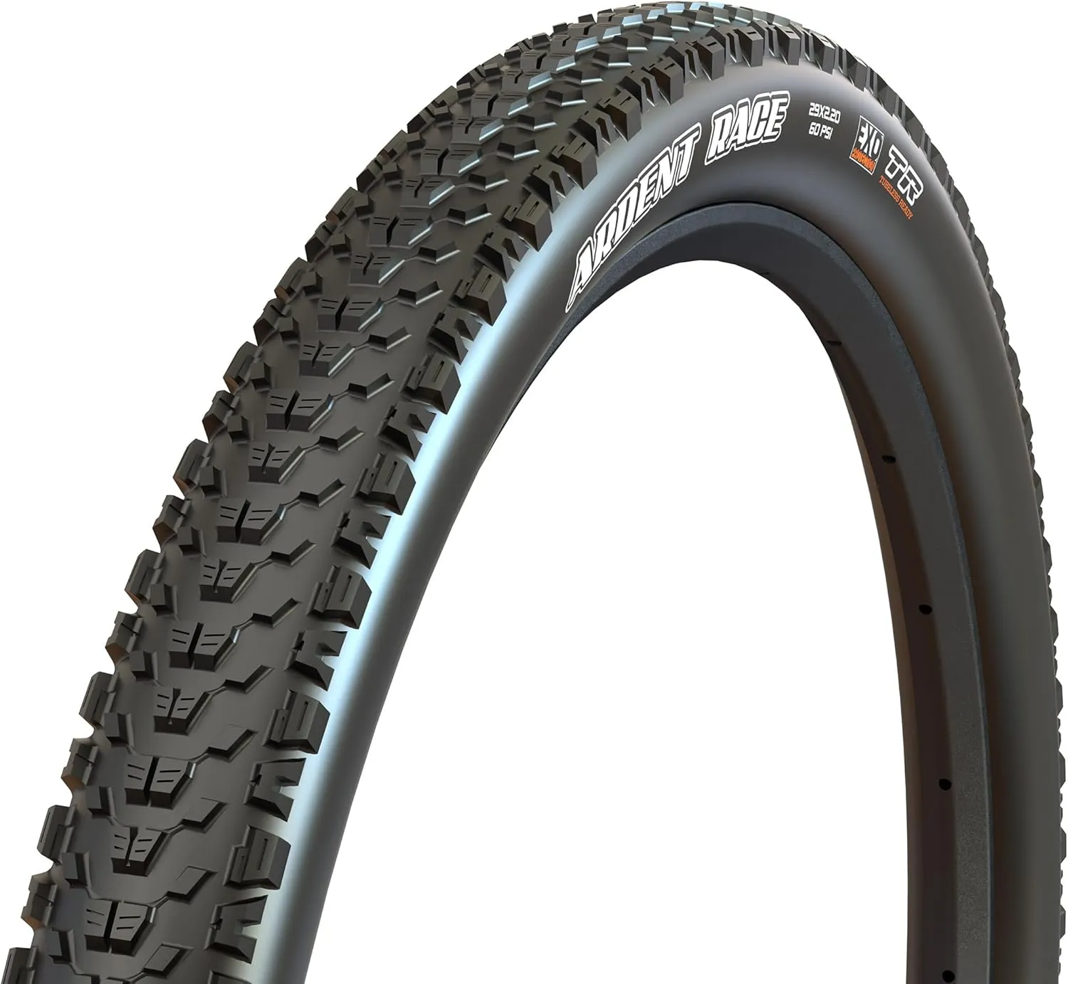 Maxxis Ardent Race - Single Compound - 29x2.2 - Ramped Center Knobs Roll Fast On Hardpack
