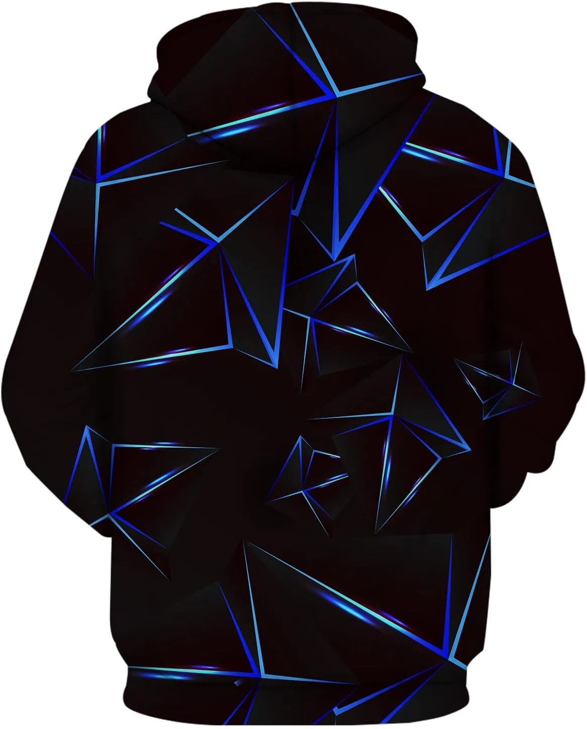 Men 3D Print Pullover Hoodies - Teen Women Graphic Sweatshirt