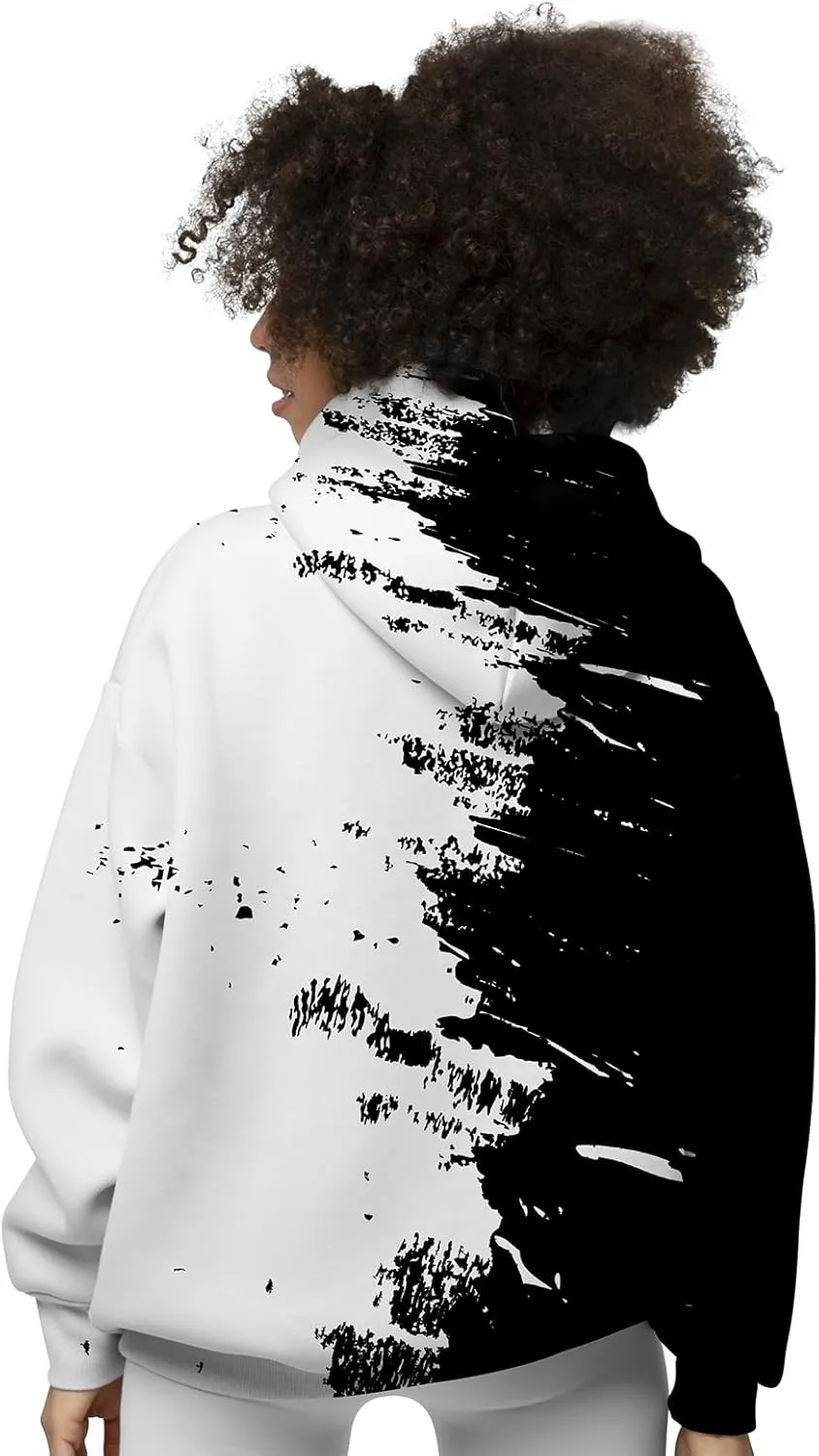 Men 3D Print Pullover Hoodies - Teen Women Graphic Sweatshirt