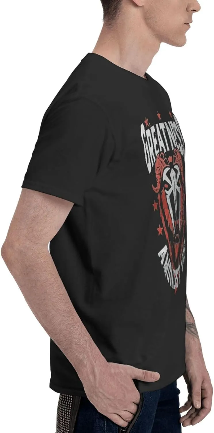 Men Cotton Crewneck Short Sleeve T-Shirt 3D Printed Fashion Graphic Tees Shirts Tops
