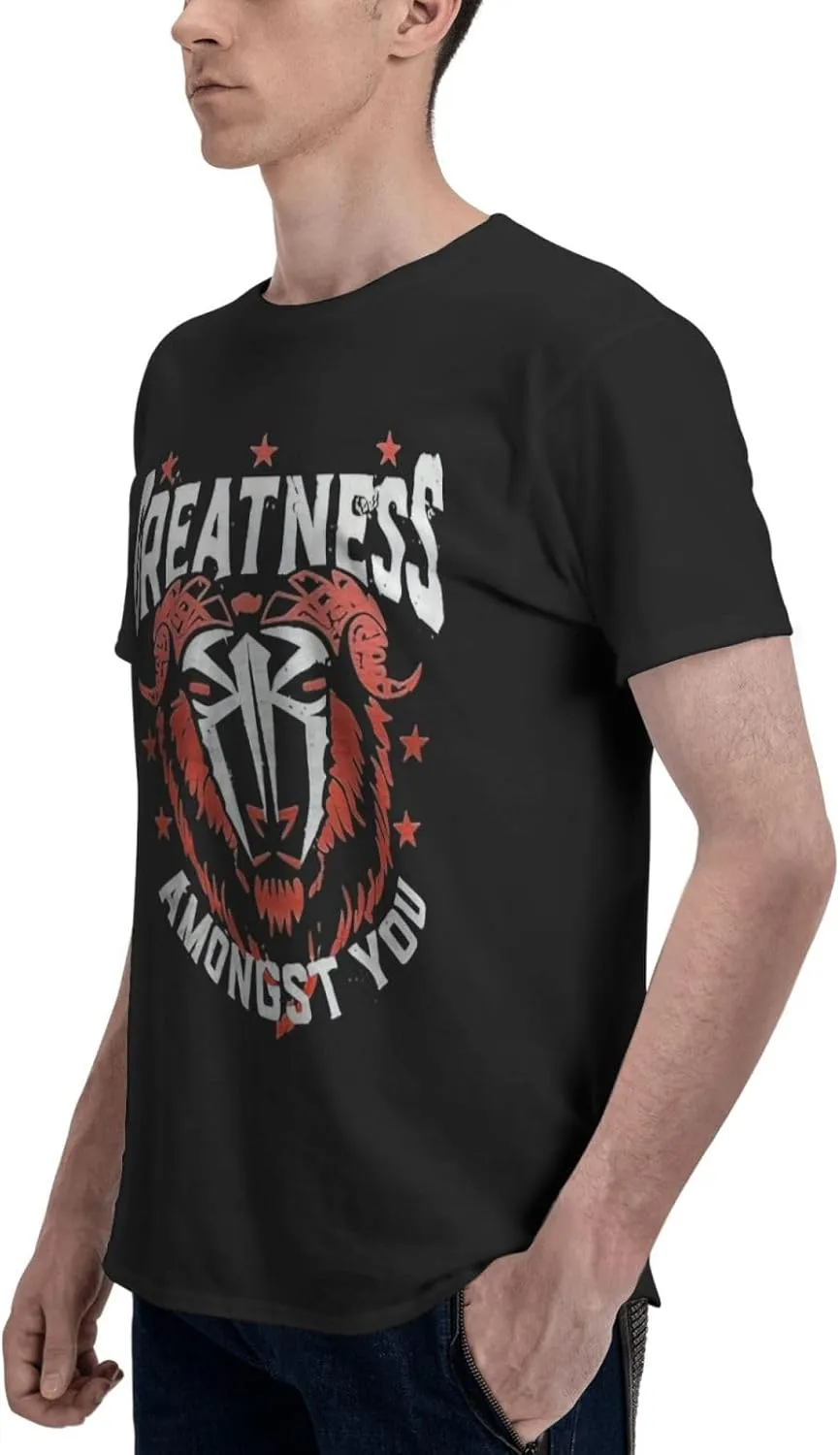 Men Cotton Crewneck Short Sleeve T-Shirt 3D Printed Fashion Graphic Tees Shirts Tops